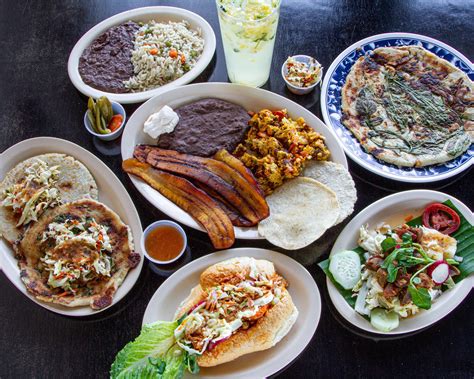 Salvadoran breakfast near me - Grubhub is currently offering a deal to get $5 off 1 order of $15 or more with the promo code "GRUB5OFF15". 4) Does Grubhub offer $0 delivery from El Salvadoran restaurants? Yes. To avoid paying delivery fees when ordering El Salvadoran, get Grubhub+ or avoid paying for it altogether by using one of our partners. 